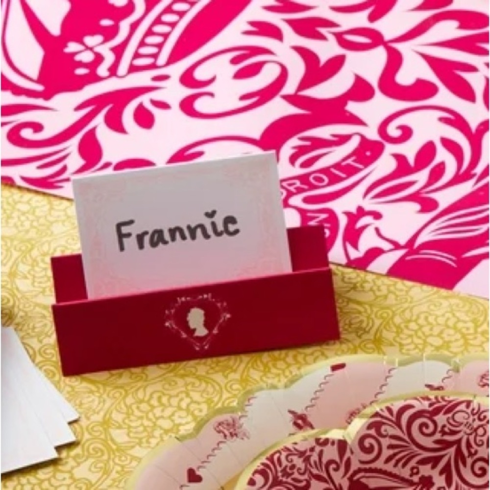 Bridgerton Place Cards